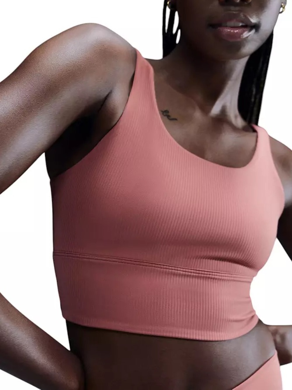Nike Zenvy Dri-FIT Longline Athletic Top